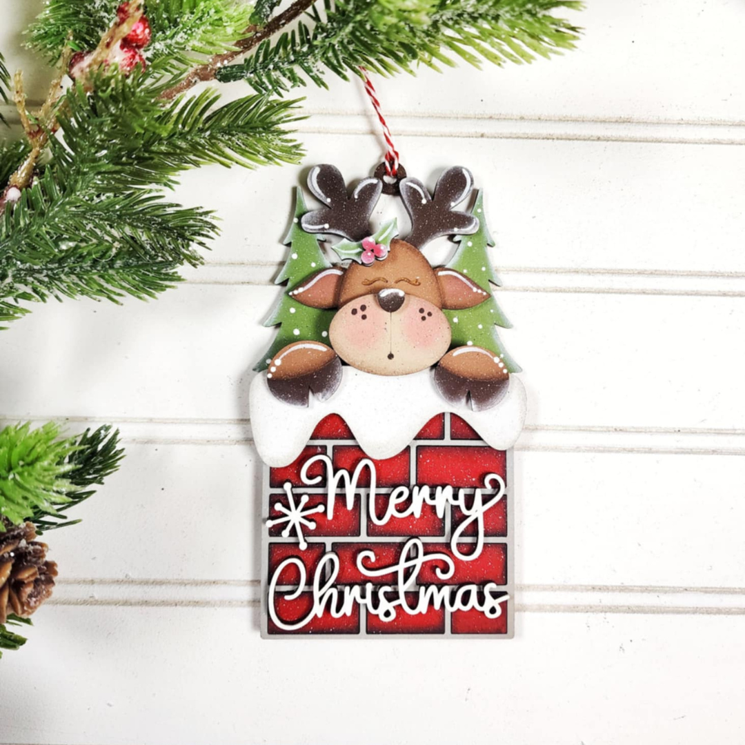 Reindeer Chimney Ornament